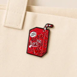 Alternative view of Self-Love Juice - Brooch Enamel Pin