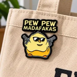 Pew Pew - Brooch Enamel Pin