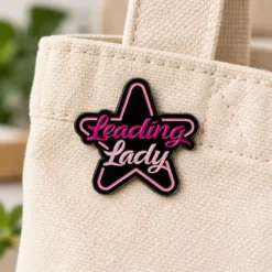 Alternative view of Leading Lady - Brooch Enamel Pin