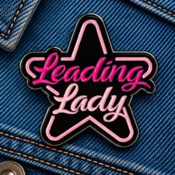 Leading Lady - Brooch Enamel Pin