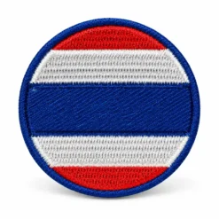 Thailand Round - Embroidered Iron-On Patch