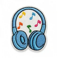 Music Made Visible - Embroidered Iron-On Patch