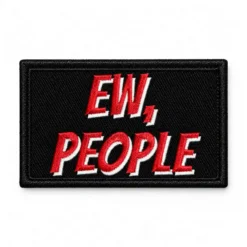 EW People - Embroidered Iron-On Patch