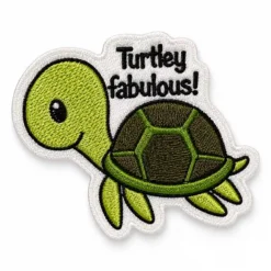 Totally Fabulous - Embroidered Iron-On Patch