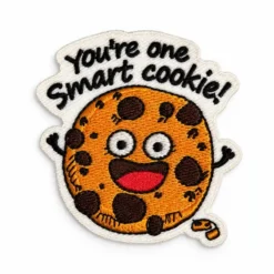 You're One Smart Cookie - Embroidered Iron-On Patch