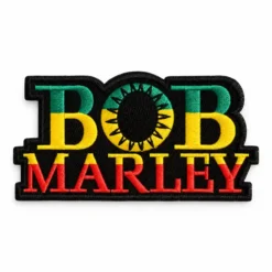 Bob Marley - Embroidered Iron-On Patch
