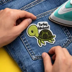Alternative view of Totally Fabulous - Embroidered Iron-On Patch