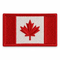 Canada Flag - Embroidered Iron-On Patch