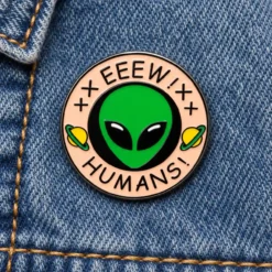 EWW Humans - Brooch Enamel Pin