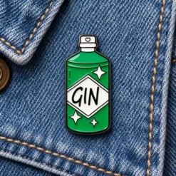 Gin - Brooch Enamel Pin