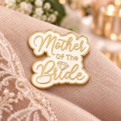 Alternative view of Mother of the Bride - Brooch Enamel Pin