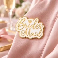 Alternative view of Bridesmaid - Brooch Enamel Pin