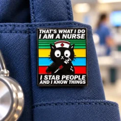 Alternative view of That's What I Do - Brooch Enamel Pin