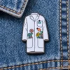 Doctor's White Coat - Brooch Enamel Pin
