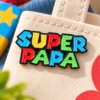 Super Papa - Brooch Enamel Pin